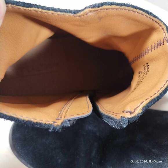 Call it Spring Men's Suede‎ ankle boots with zipper dress shoes design. Size 9.5 - Picture 4 of 12